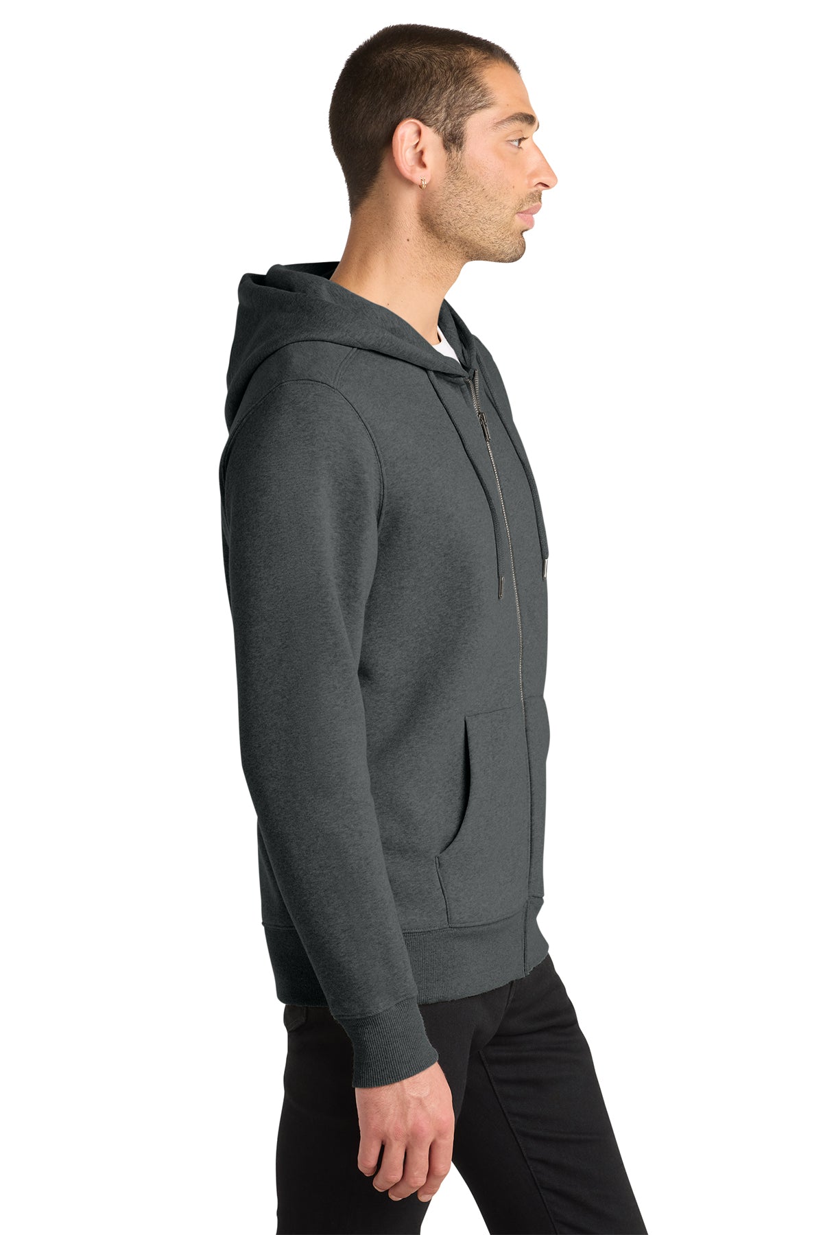 District® Perfect Weight® Fleece Full-Zip Hoodie