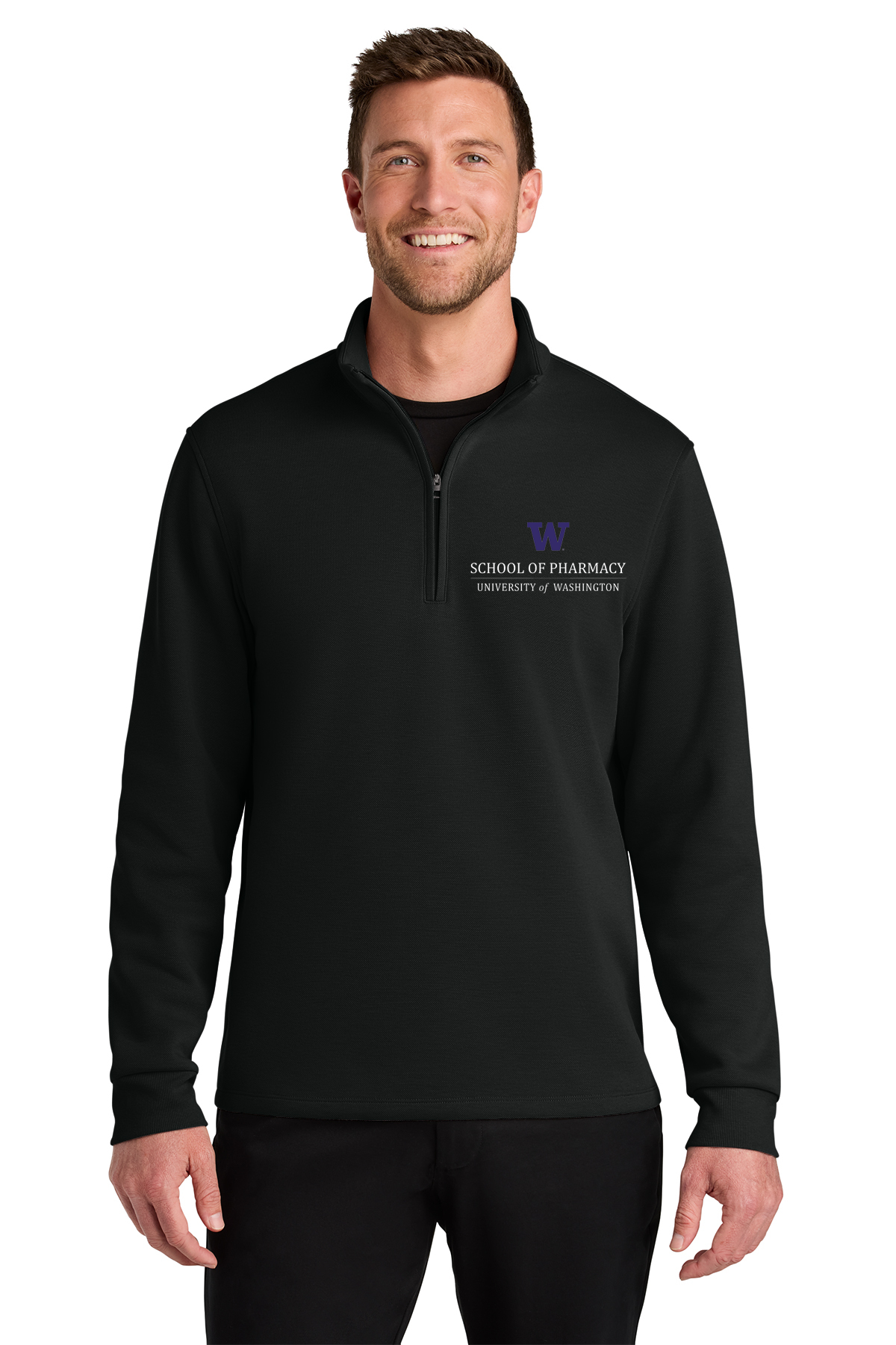Port Authority® Wearever Signature Double Pique 1/4-Zip